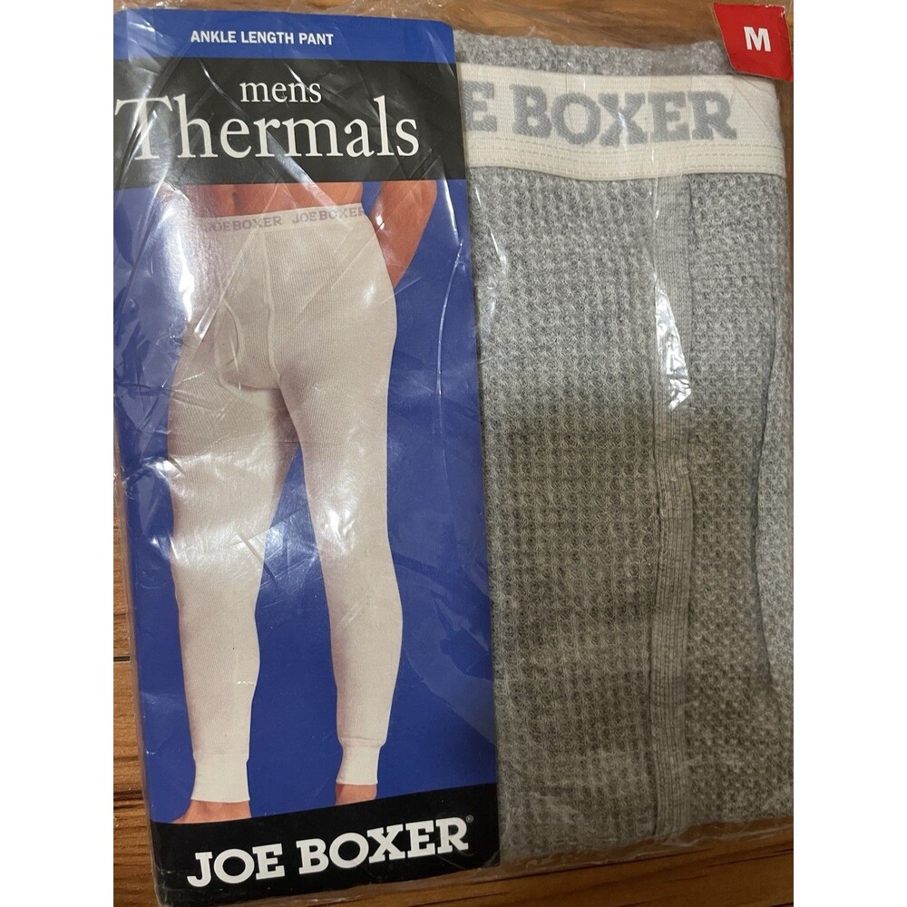 Joe Boxer’s Men VTG NOS Thermal Waffle Knit Long Johns Size M